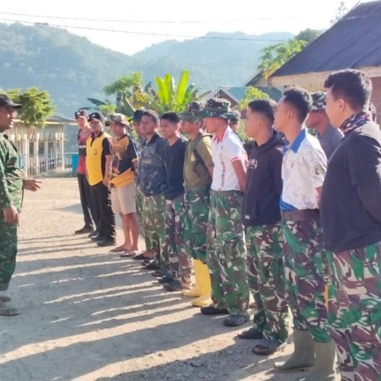 Prinsip Persiapan Diterapkan Satgas TMMD Ke-129 Kodim 1407/Bone Sebelum Pembangunan di Lokasi TMMD