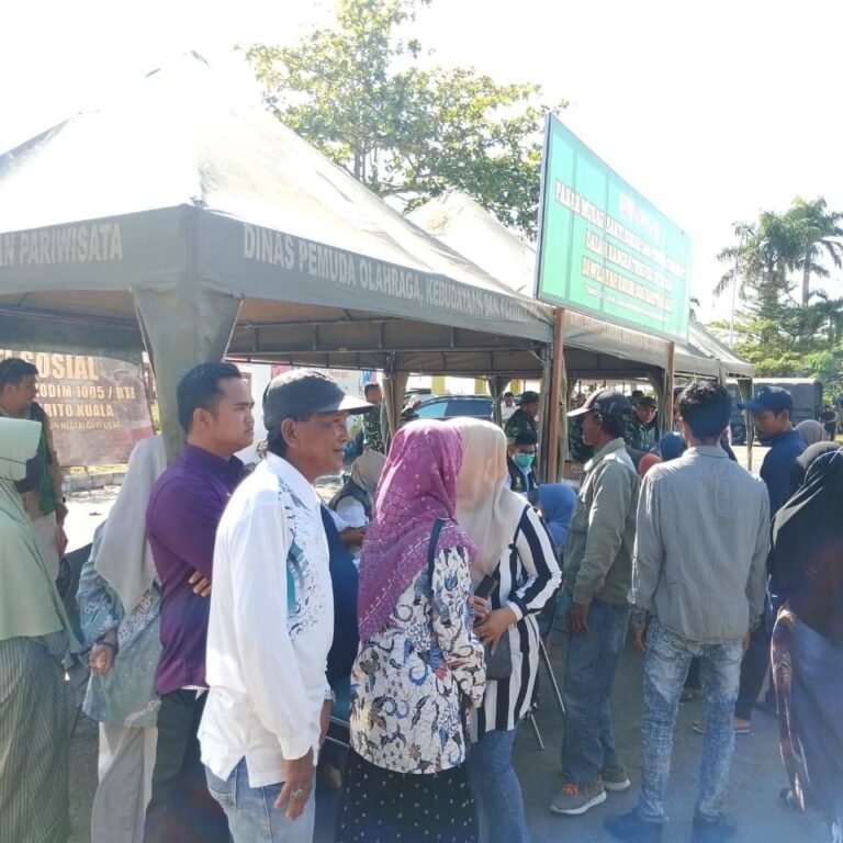 Kodim 1005/Barito Kuala Sediakan Pasar Murah Saat Pembukaan TMMD Ke-129