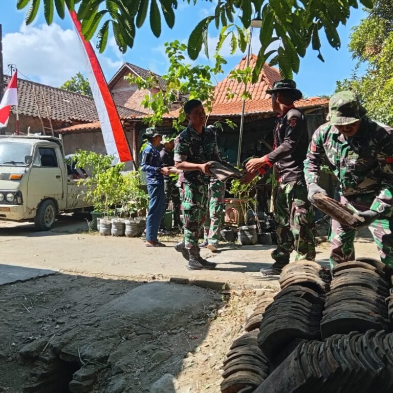 Program TMMD Reguler ke-129 Fokus Rehabilitasi Rumah Tidak Layak Huni di Kecamatan Grogol