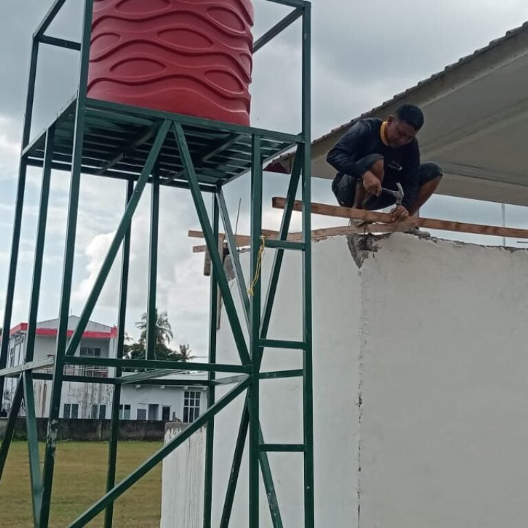 Progres Pembangunan Jambanisasi TMMD Ke-129 Kodim 1407/Bone di Kecamatan Sibulue