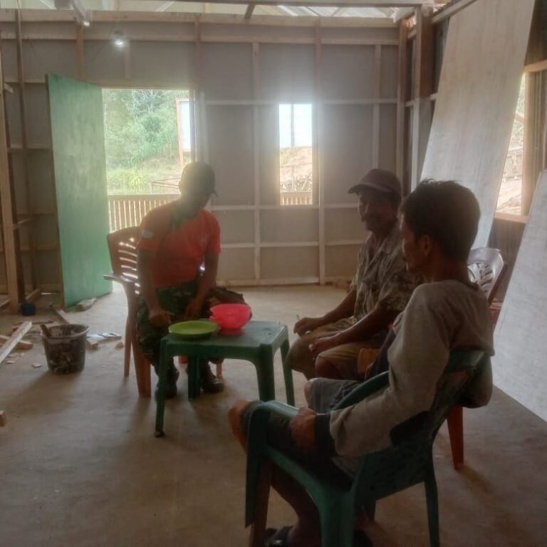 TMMD Ke-129 Kodim 1407/Bone dan Upaya Komsos di Kecamatan Bontocani