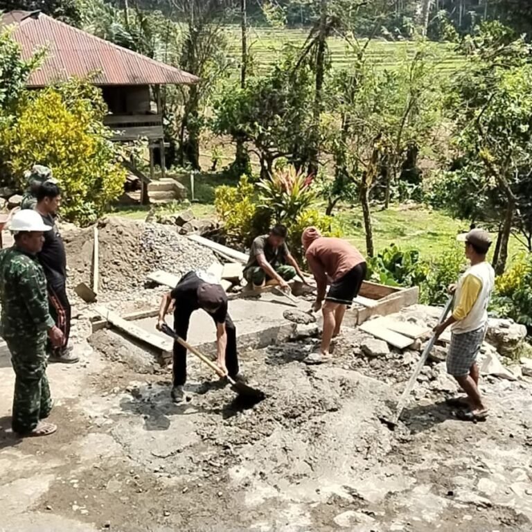Akses Transportasi Ditingkatkan lewat Perbaikan Dekker di Titik 1 Dusun Samaenre, Desa Patukku