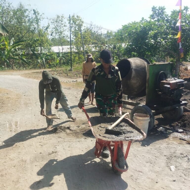 Erosi Aliran Air Picu Potensi Kerusakan Jalan Usaha Tani di Desa Parangjoro