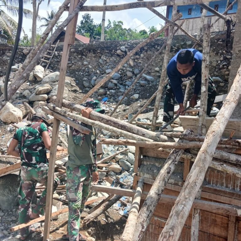 Nagan Raya: Proses Pembongkaran Pondasi Jembatan Perintis Garuda Dimulai