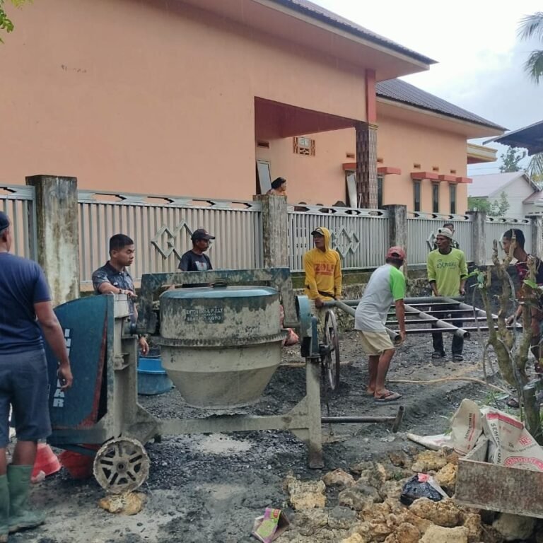 Pembangunan Jembatan Penghubung Dua Dusun di Bontocani Mulai Berjalan