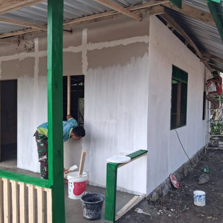 Program TMMD Ke-129 Bone Rehabilitasi RTLH Ihwan Baso di Bontocani
