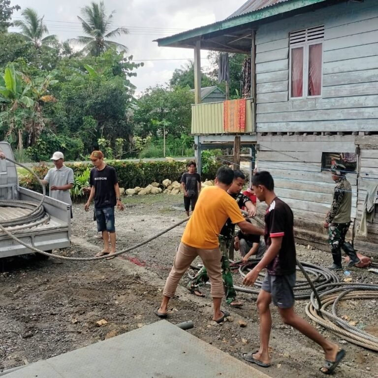 Jembatan Pattuku Segera Tersambung, Akses Dua Dusun Jadi Lebih Singkat