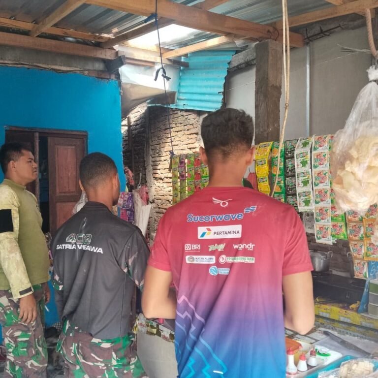 Dampak Belanja Harian Prajurit TMMD bagi UMKM Desa Parangjoro