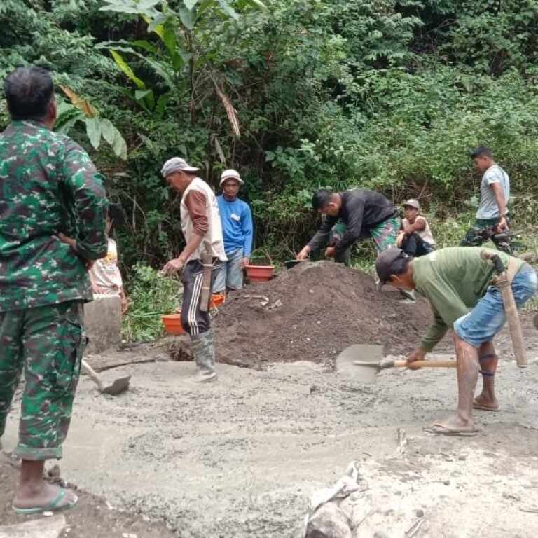 TMMD 129 Bone: Dekker Jawi-Jawi Jadi Simbol Kebersamaan