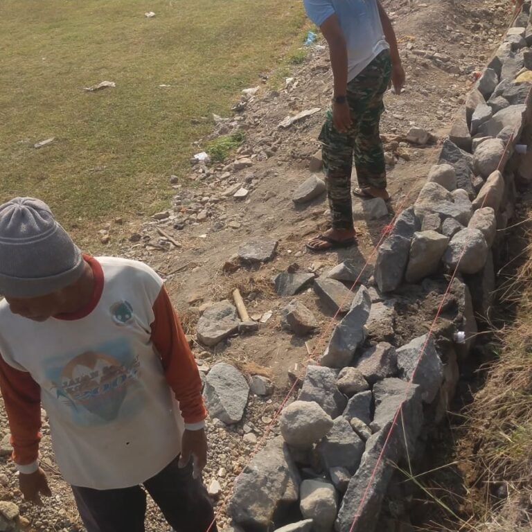 Talud di Parangjoro, Progres Pembangunan Terus Bertambah