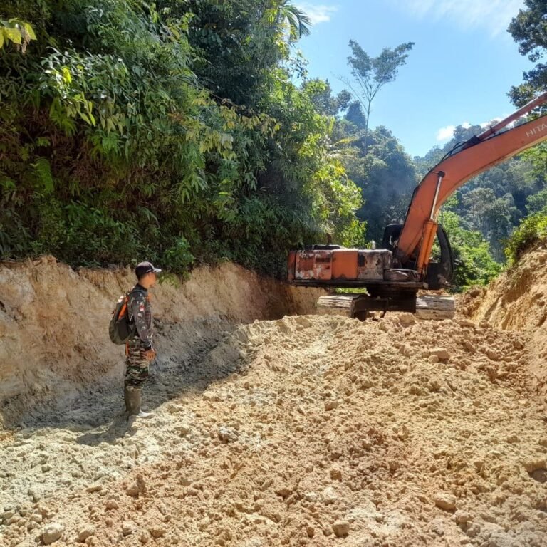 Deru Excavator di Perbukitan Sarah Raya, Membuka Jalan Baru