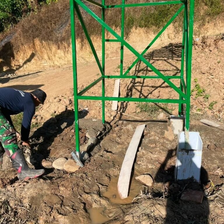 Dari Beton ke Harapan: Pembangunan Air Bersih di Bontocani