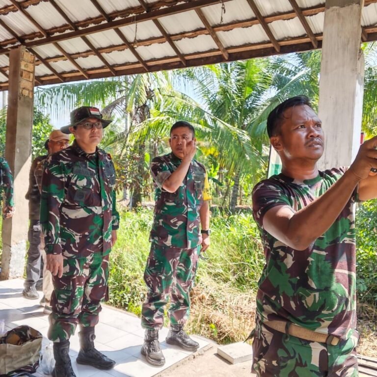 Manfaat Jangka Panjang Jadi Ukuran Tim Wasev TMMD ke-129 di Barito Kuala