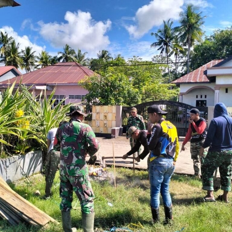 Semangat Kebersamaan Warnai Pelaksanaan TMMD Ke-129 Kodim 1407/Bone di Sibulue