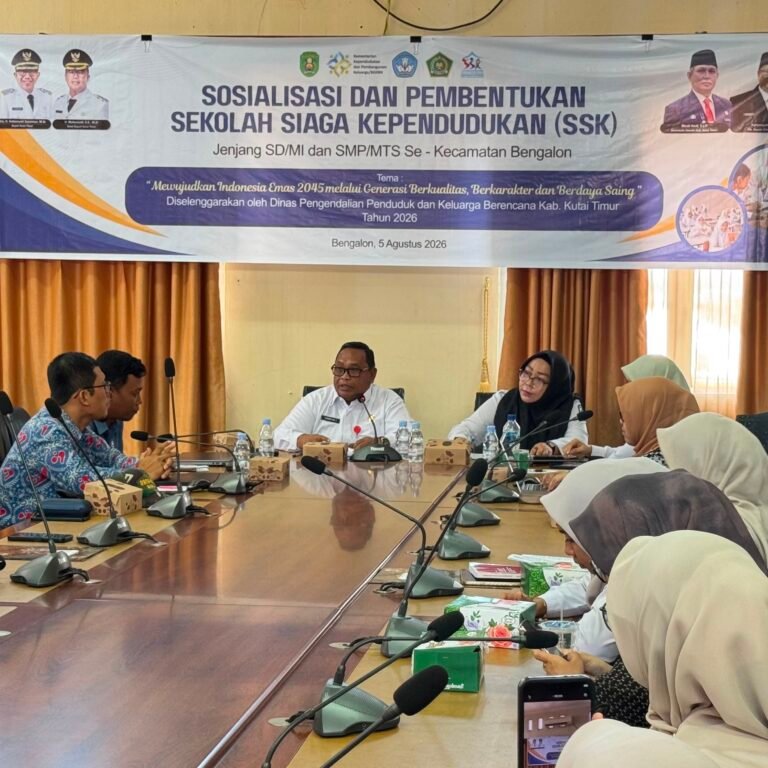 Sekolah Siaga Kependudukan di Kutai Timur Perkuat Pendidikan Menuju Indonesia Emas 2045