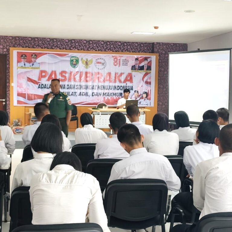 Dari Ruang Pembekalan Menuju Tiang Bendera, Calon Paskibraka Ditempa Jadi Generasi Berkarakter