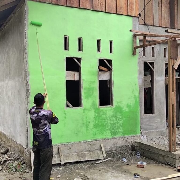 Progres RTLH Titik 5 Terus Dikebut, Hunian Layak untuk Ibu Janiah Kian Mendekati Rampung