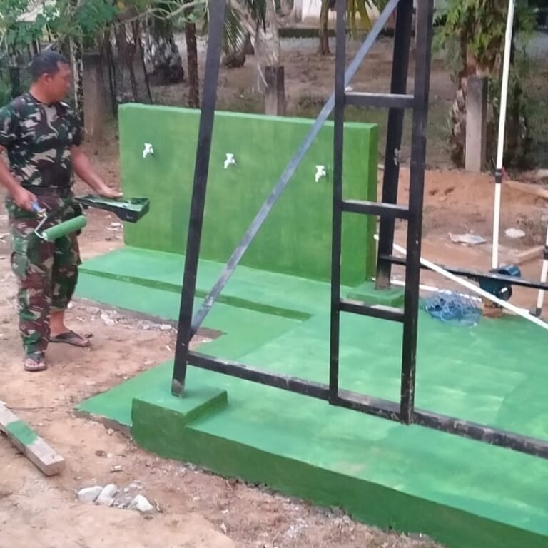 Program TNI Manunggal Air Hadir di Desa Tuwi Kareung, Hampir rampung Perkuat Akses Air Bersih bagi Masyarakat