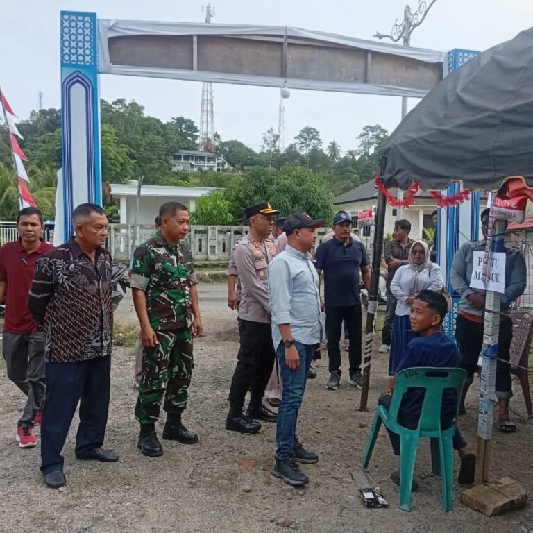 Kodim 0114 dan Forkopimda Cek Langsung Pemilihan Keuchik di Dayah Baro-Sentosa