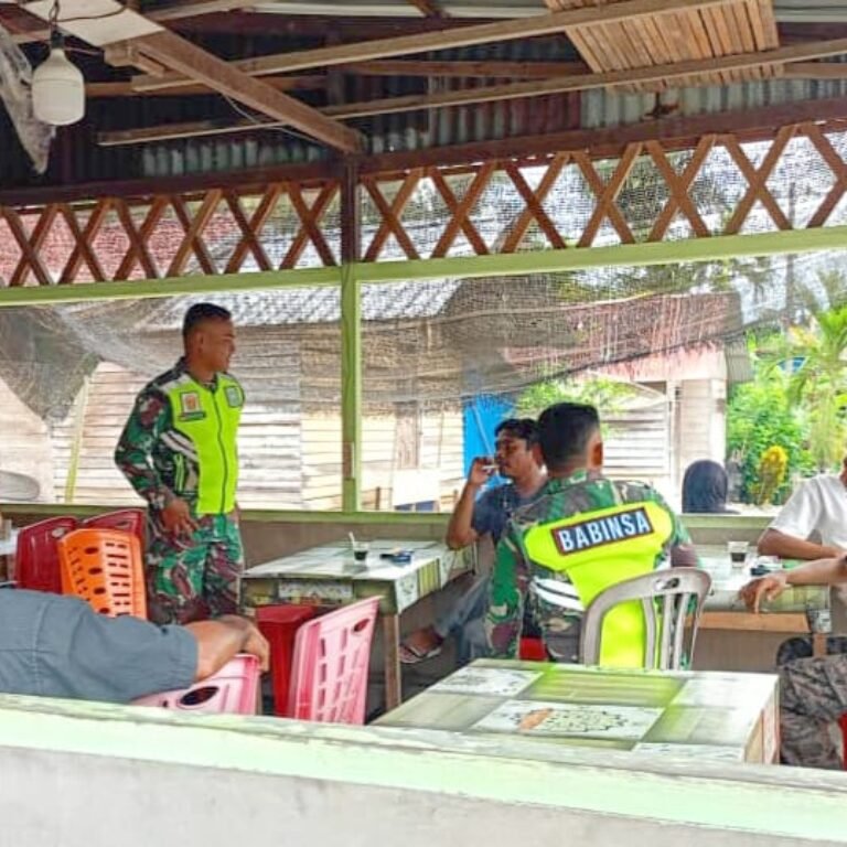 Cegah Gangguan Kamtibmas, Koramil Alafan Rangkul Pemuda untuk Aktif Jaga Lingkungan