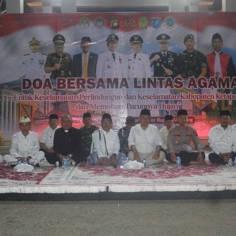 Kodim 1203/Ketapang Gelar Doa Bersama Lintas Agama Mohon Perlindungan Dan Hujan
