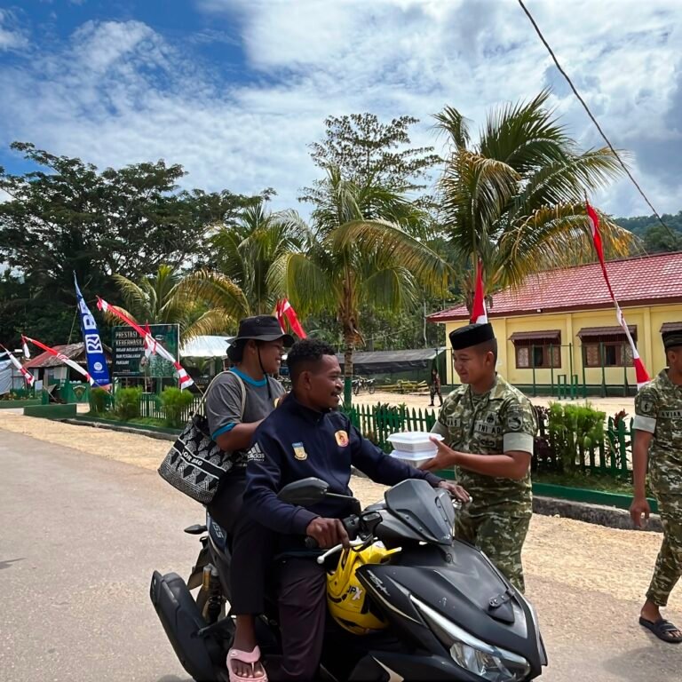 Program SEJUK Yonif TP 859/RBK Hadirkan Kepedulian bagi Warga Supiori
