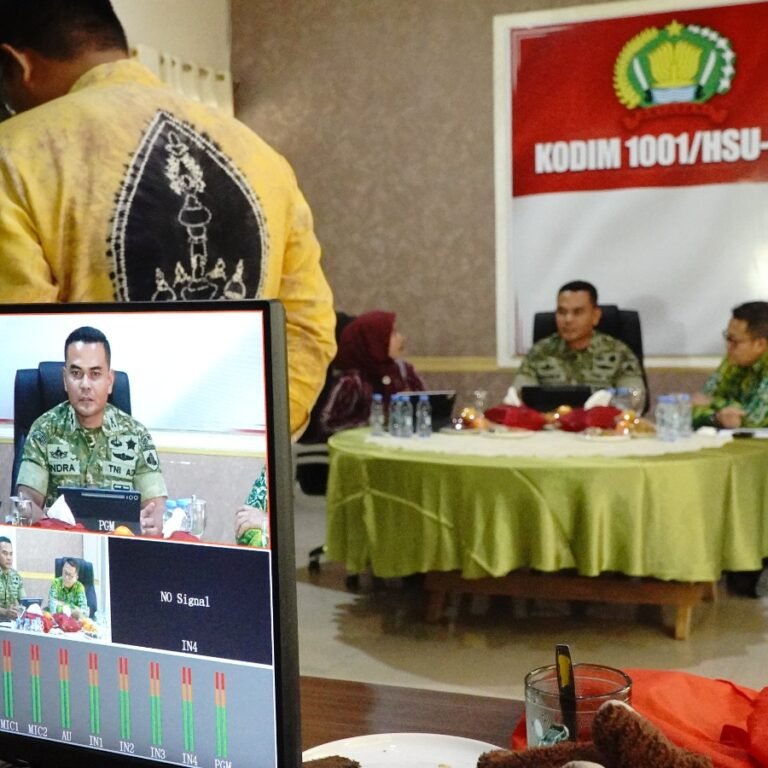 Dandim 1001/HSU-BLG Ungkap Strategi Kolaborasi TNI dan Pemkab HSU Percepat Pembangunan Daerah