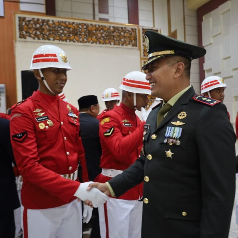 Paskibraka Kabupaten Tapin Resmi Dikukuhkan, Dandim 1010/Tapin Beri Pesan Kebangsaan