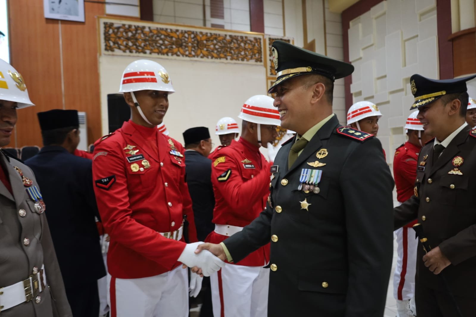 Paskibraka Kabupaten Tapin Resmi Dikukuhkan, Dandim 1010/Tapin Beri Pesan Kebangsaan