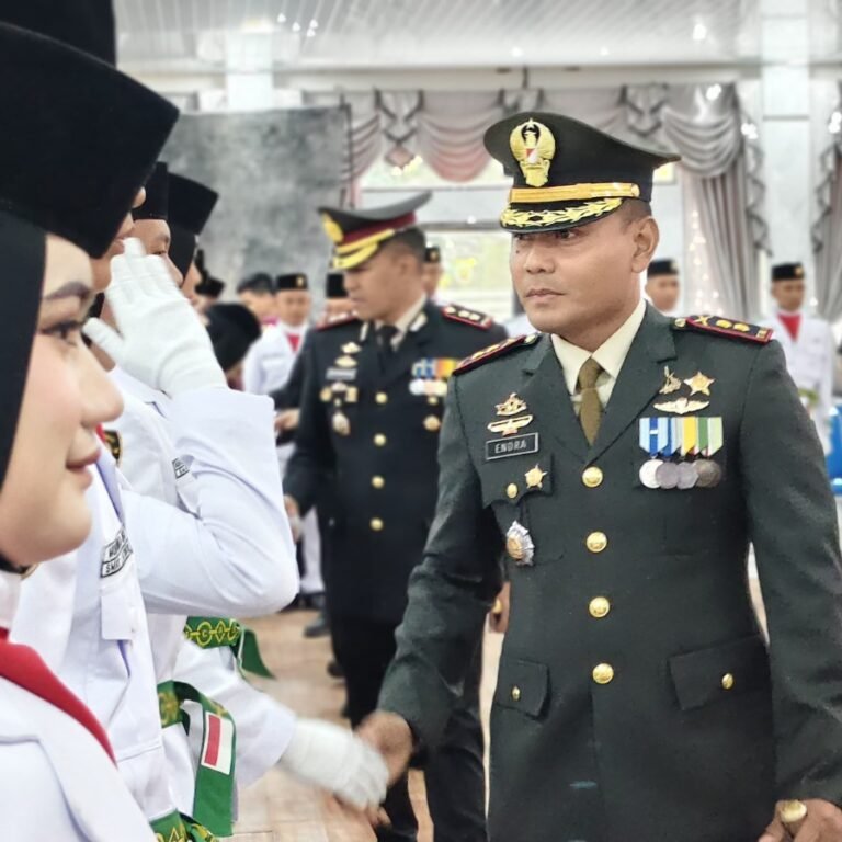 Paskibraka Balangan Siap Emban Tugas, Kodim 1001/HSU-BLG Tekankan Disiplin dan Tanggung Jawab