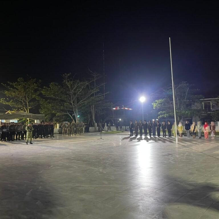 ‎Di TMP 5 Desember, Kodim 1005/Batola Kenang Jasa Pahlawan Lewat Renungan Suci HUT Ke-81 RI