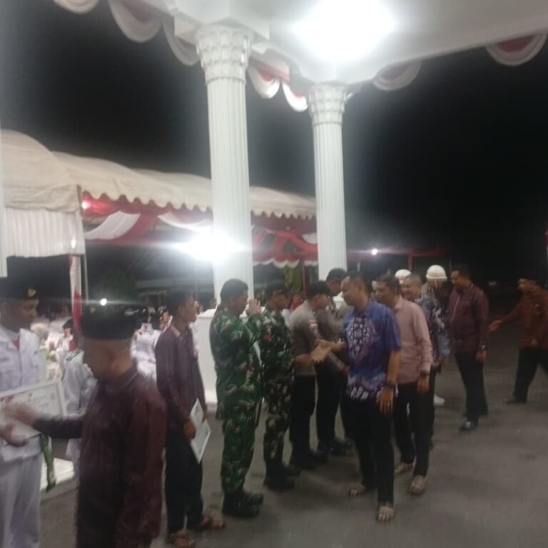 Dandim 0114/Aceh Jaya Hadiri Resepsi Kenegaraan HUT ke-81 Kemerdekaan RI