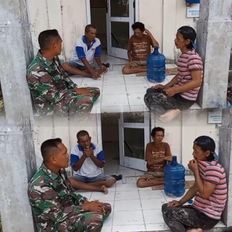 Babinsa Koramil 09/Samatiga Perkuat Kamtibmas dan Gotong Royong di Gampong Pucuk Lueng