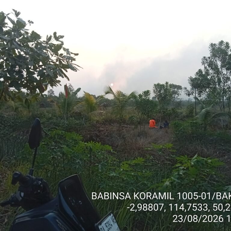 ‎Sinergi TNI-Polri-BPBD dan Warga, Kodim 1005/Barito Kuala Berhasil Kendalikan Kebakaran di 3 Kecamatan