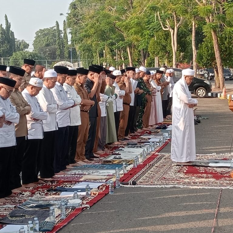 Kodim 1006/Banjar Perkuat Sinergi melalui Shalat Istisqo Bersama Pemkot Banjarbaru