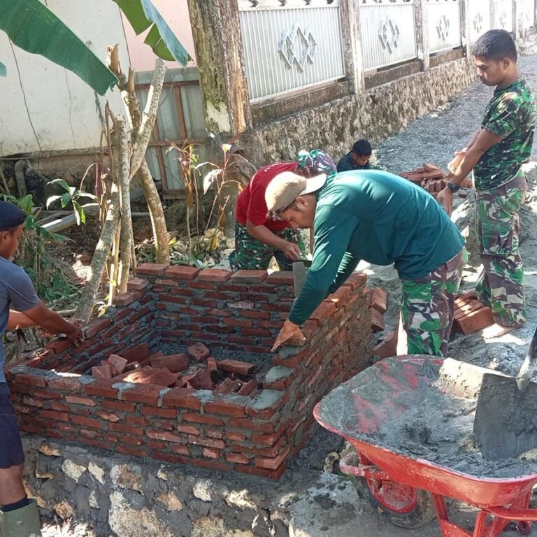 Tanda Sejarah: Prasasti Dipasang dalam Pengerjaan Jembatan Gantung Tadang Palie