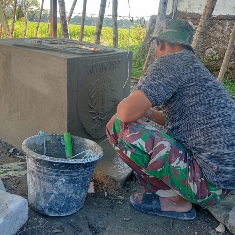 Penanda Prasasti Terpasang di Rumah Sasaran RTLH TMMD ke-129 di Tunreng Tellue