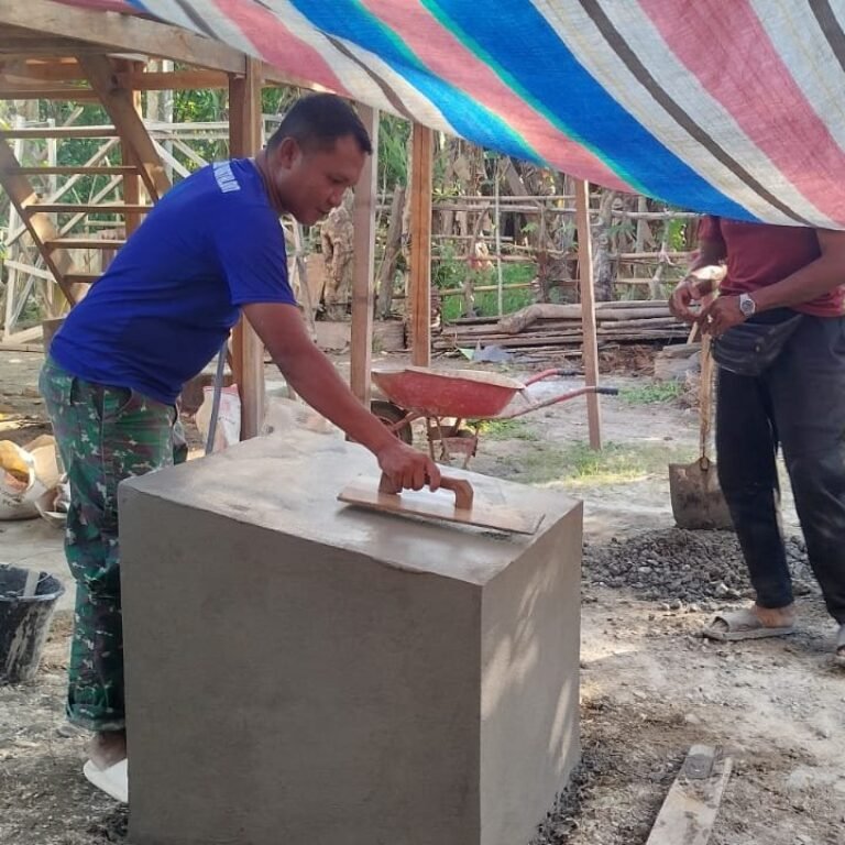 Tahap Akhir RTLH: Satgas TMMD Pasang Prasasti di Rumah Rosnawati