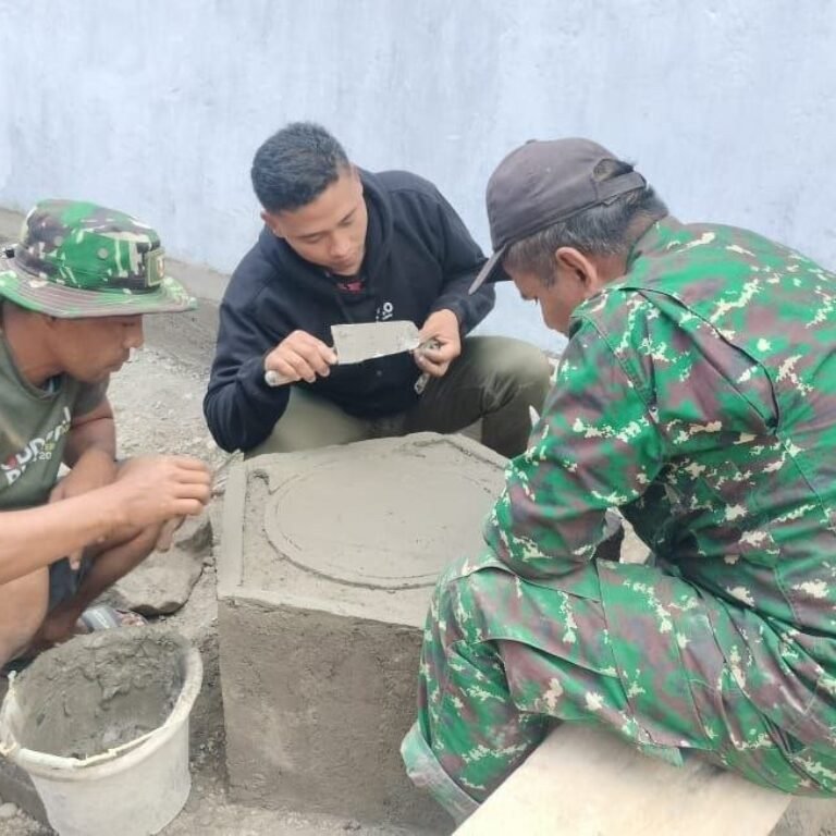 Rumah Bapak Bella Diberi Prasasti, Tanda Telah Jadi Sasaran RTLH TMMD ke-129