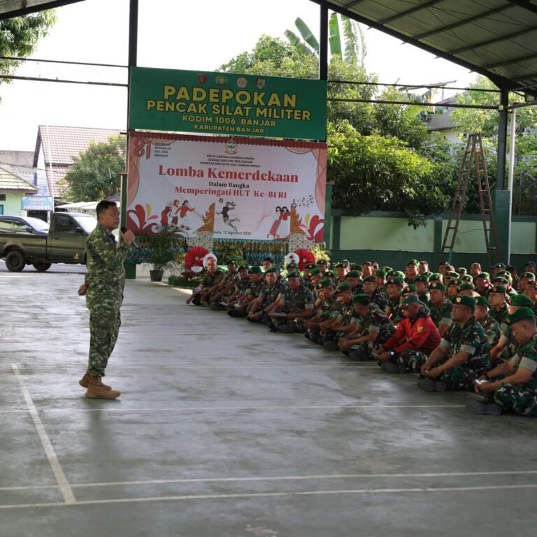Dandim 1006/Banjar Arahkan Personel Soal Netralitas dan Kesiapsiagaan