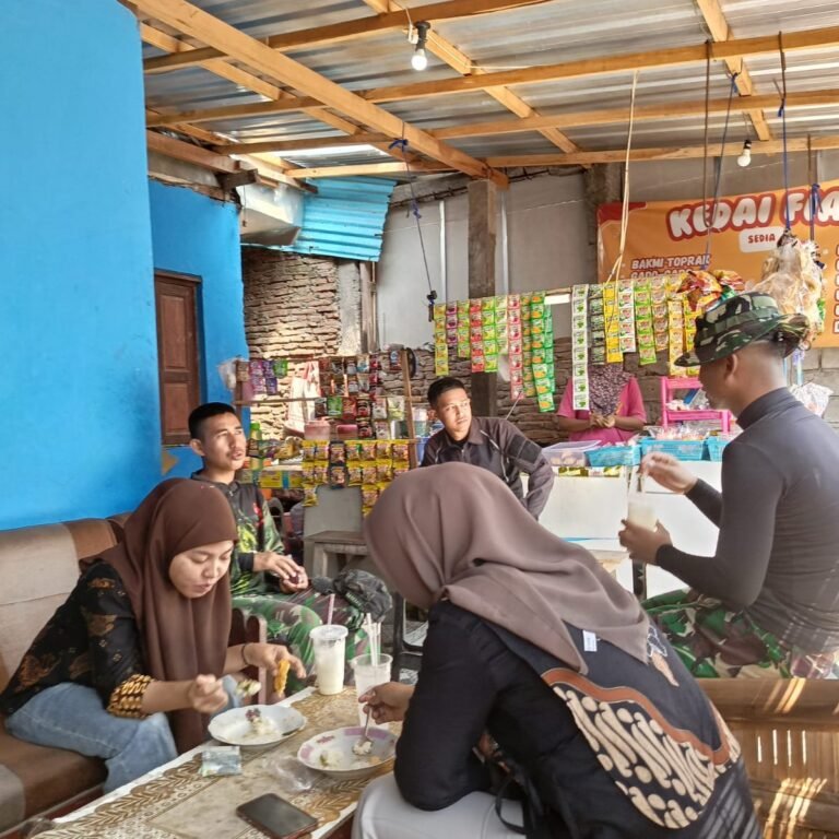 Kedai Fia, Sumber Informasi Nonformal bagi Satgas TMMD Parangjoro