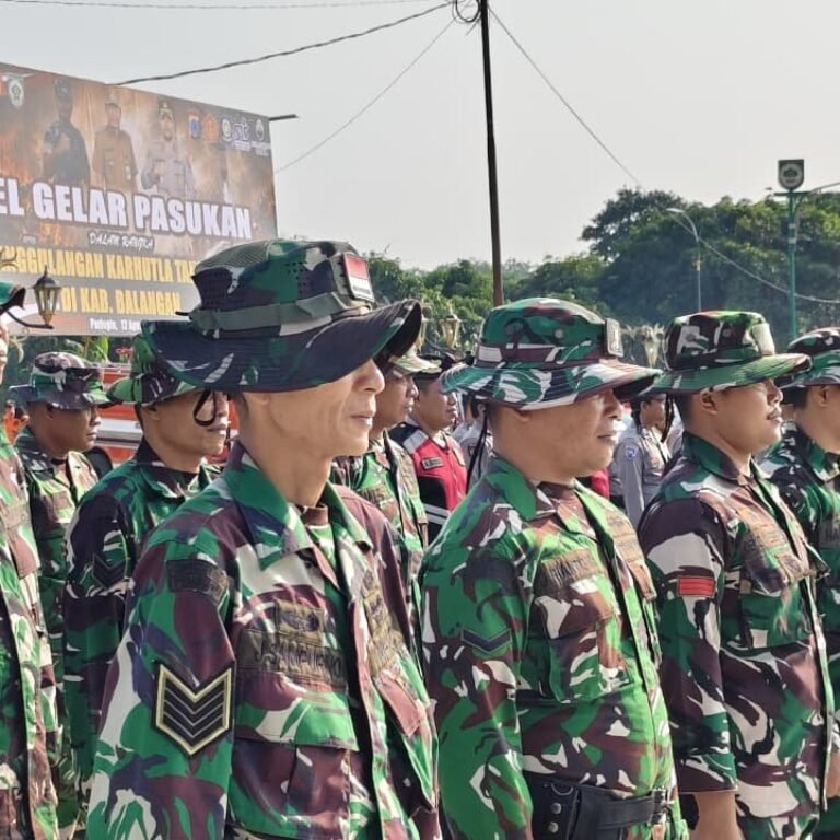 Balangan Siap Siaga: Apel Gabungan Antisipasi Karhutla Digelar