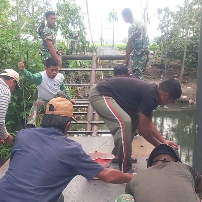 Rangka Baja dan Dialog Warga Warnai Pembangunan Jembatan di Tadang Palie