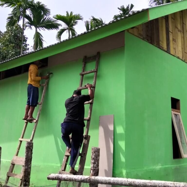 Sasaran RTLH TMMD Ke-129: Empat Rumah Rampung, Satu Tunggu Finishing