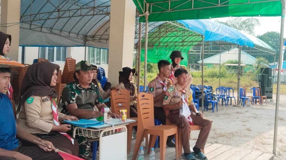Koptu Slamet Wakili Danramil pada Monitoring Dai Pembangunan di Muara Bengkal Ilir