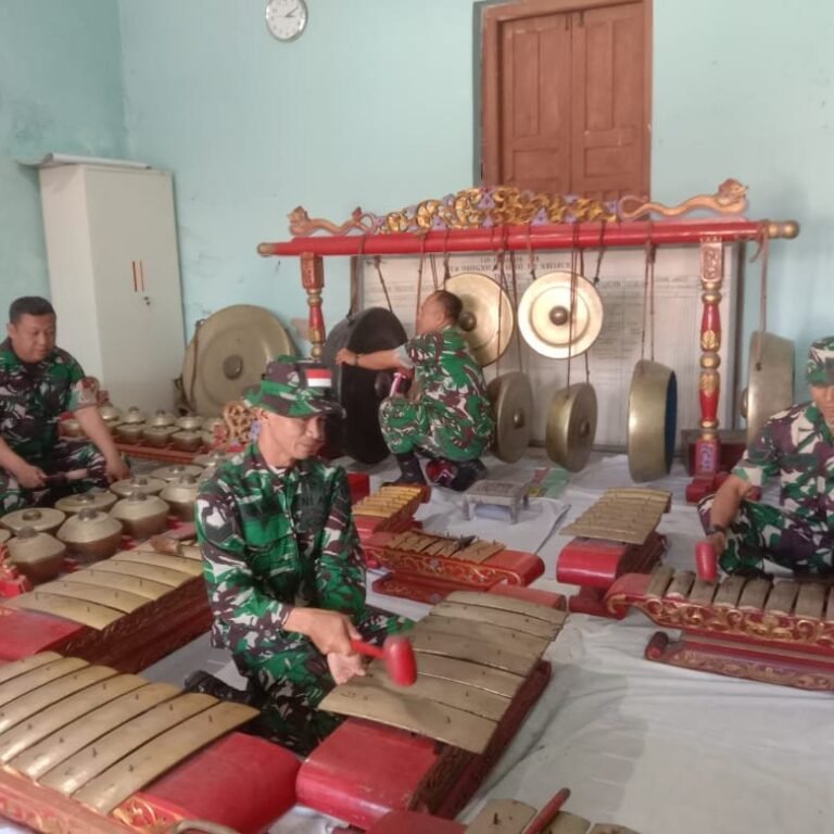 Musik Tradisi Jadi Bagian Penutupan TMMD Reguler ke-129 Sukoharjo