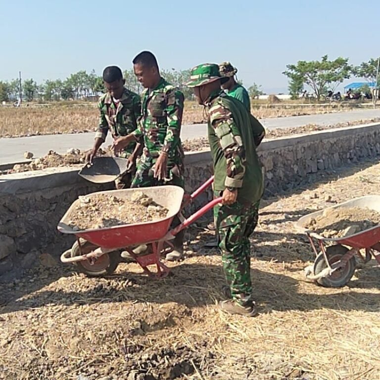 Intensitas Pembangunan Talud di Parangjoro Tetap Tinggi Jelang Penutupan TMMD