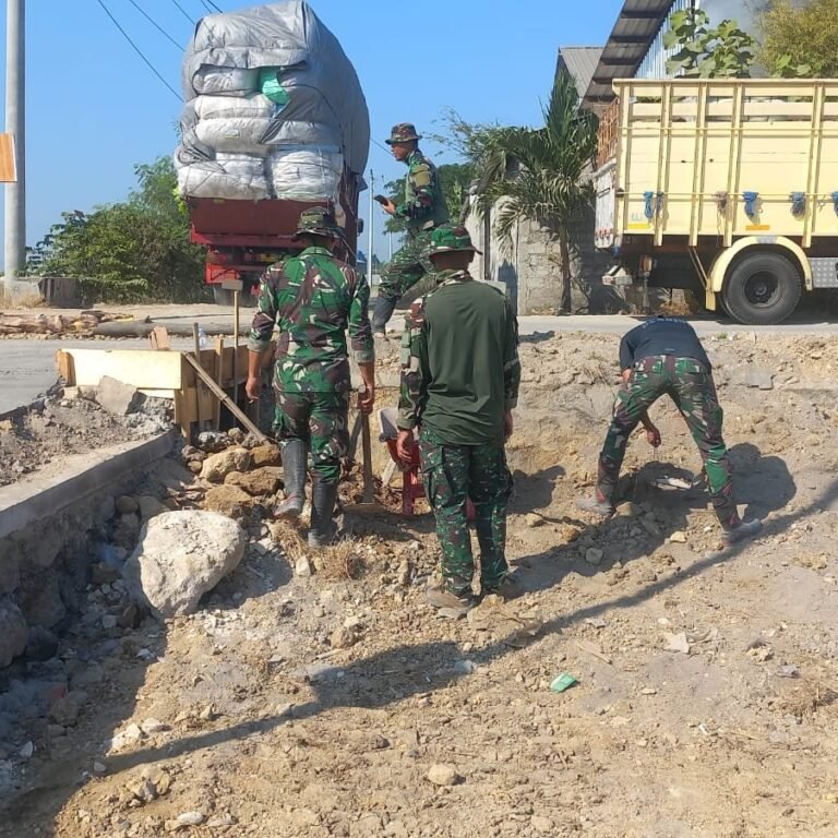 Penguatan Bahu Jalan Jadi Prioritas Penutupan TMMD Reguler ke-129 di Parangjoro