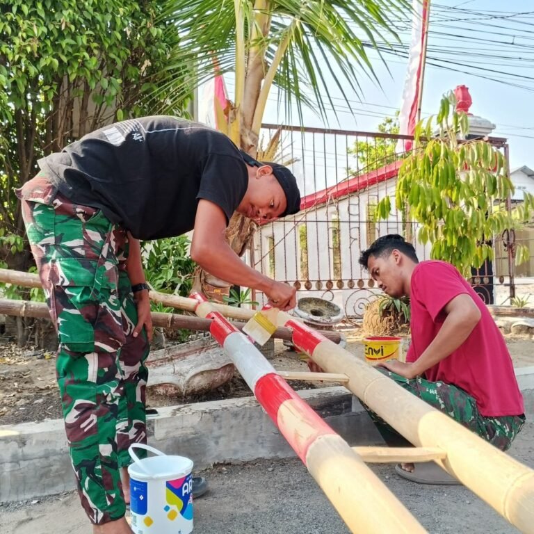 Tenda hingga Gapura Diperiksa Ketat Menjelang Penutupan TMMD