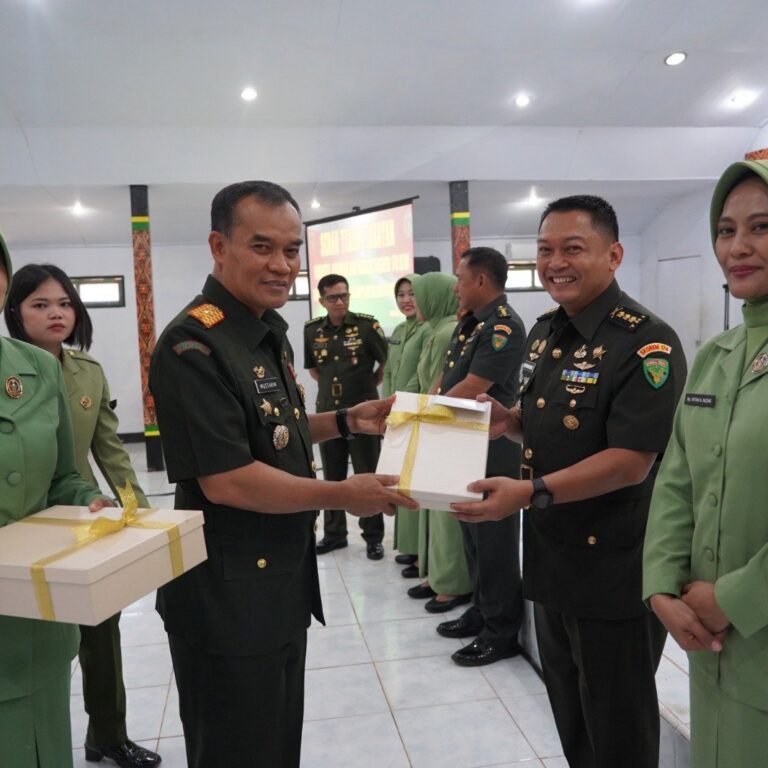 Tiga Pejabat Dilepas dan Disambut di Korem 174/ATW, Danrem Minta Profesionalisme